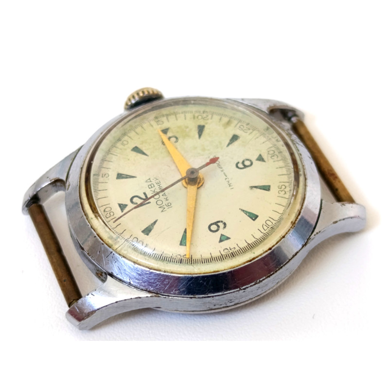 Vintage 1957 Moskva Watch by 1st Moscow Watch Factory (Kirov) Vintage 1957 Moskva Watch by 1st Moscow Watch Factory (Kirov)