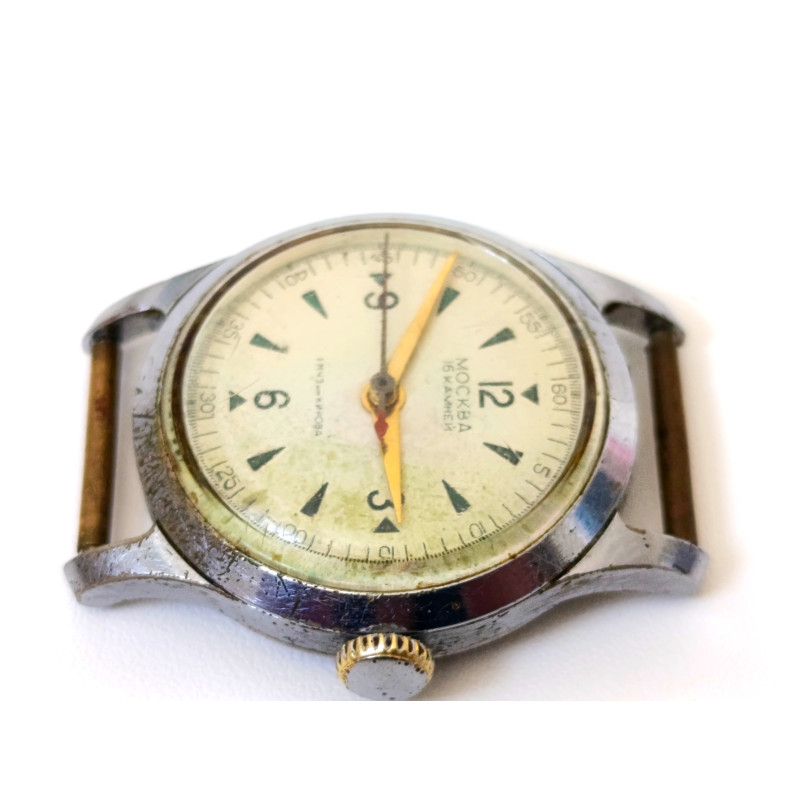 Vintage 1957 Moskva Watch by 1st Moscow Watch Factory (Kirov) Vintage 1957 Moskva Watch by 1st Moscow Watch Factory (Kirov)