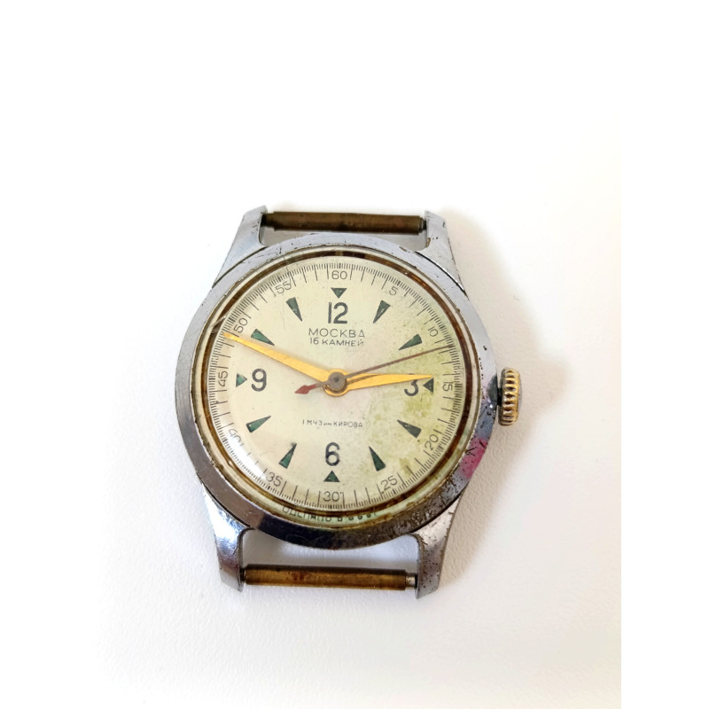 Vintage 1957 Moskva Watch by 1st Moscow Watch Factory (Kirov) Vintage 1957 Moskva Watch by 1st Moscow Watch Factory (Kirov)