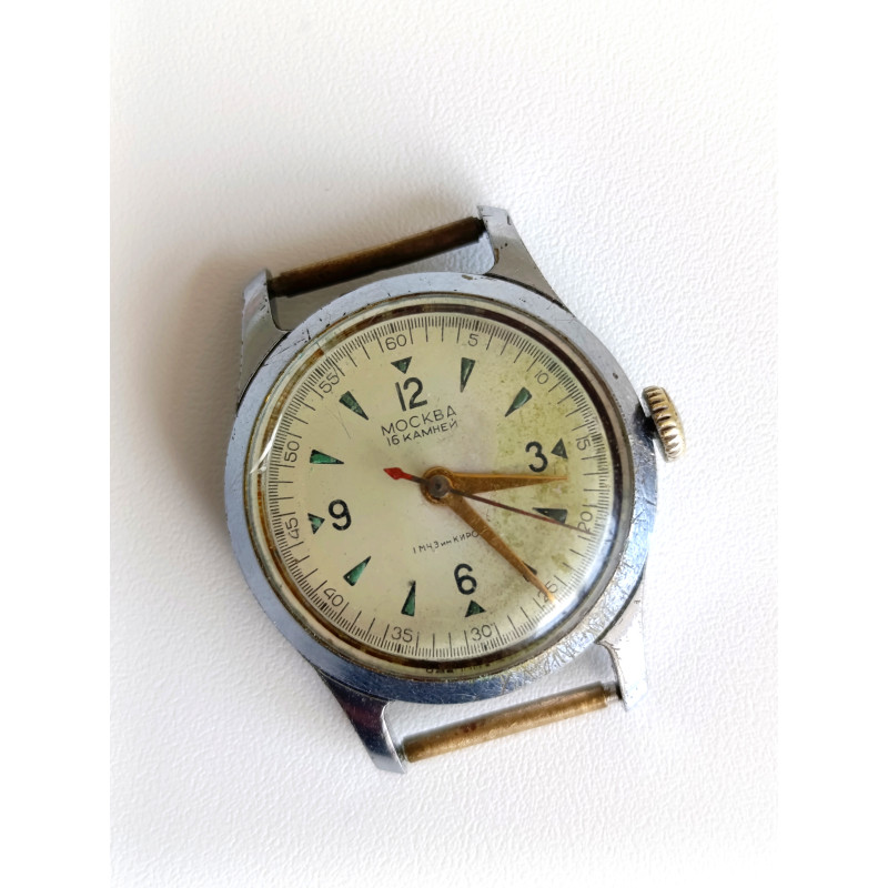 Vintage 1957 Moskva Watch by 1st Moscow Watch Factory (Kirov) Vintage 1957 Moskva Watch by 1st Moscow Watch Factory (Kirov)