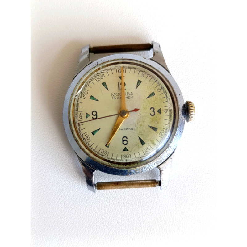 Vintage 1957 Moskva Watch by 1st Moscow Watch Factory (Kirov) Vintage 1957 Moskva Watch by 1st Moscow Watch Factory (Kirov)