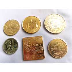 Set of Soviet Desktop Anniversary Medals