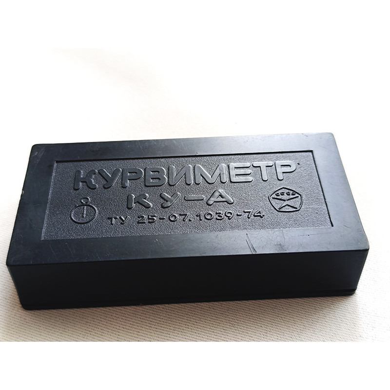 Curvimeter KU-A Soviet Measuring Device for Measuring the Lengths of Curves and Winding Lines Curvimeter KU-A Soviet Measuring Device for Measuring the Lengths of Curves and Winding Lines