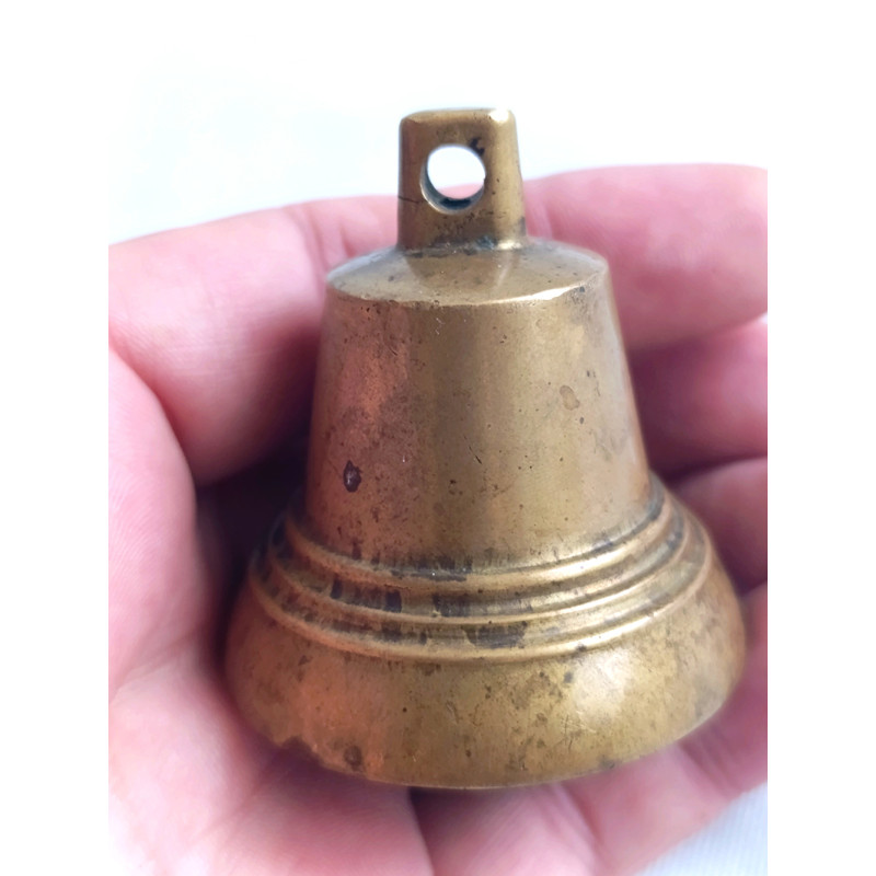 Set of Antique Vintage Metal Bells 4 pcs. Set of Antique Vintage Metal Bells 4 pcs.