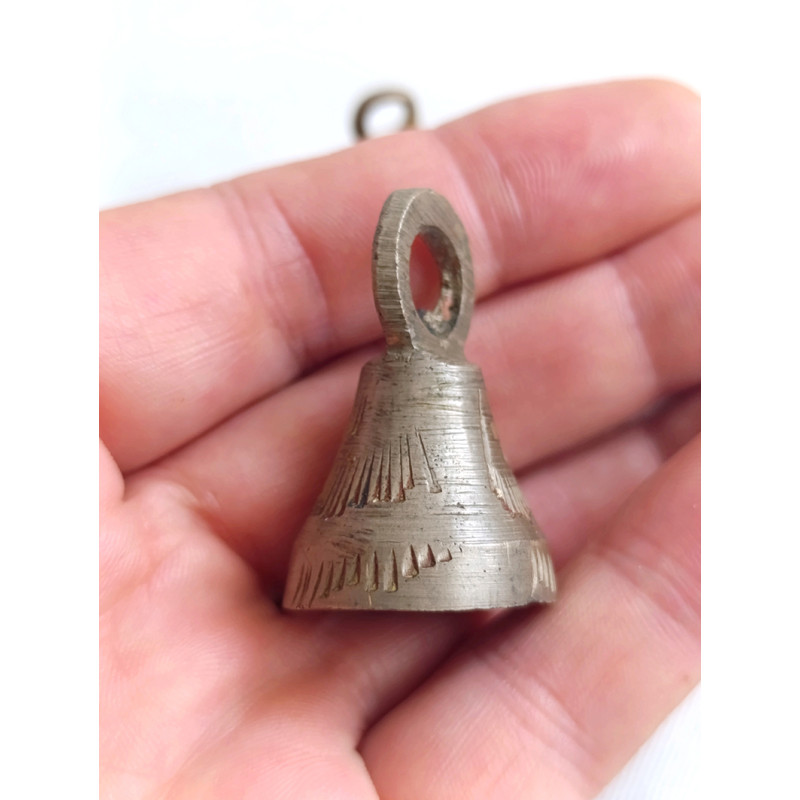 Set of Antique Vintage Metal Bells 4 pcs. Set of Antique Vintage Metal Bells 4 pcs.