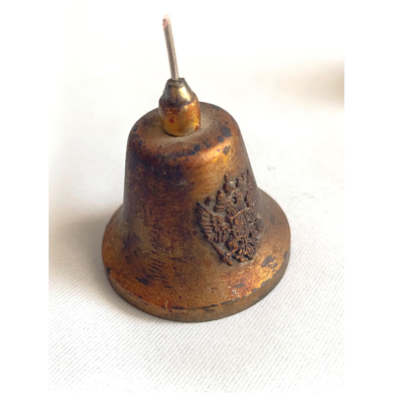 Set of Antique Vintage Metal Bells 4 pcs. Set of Antique Vintage Metal Bells 4 pcs.