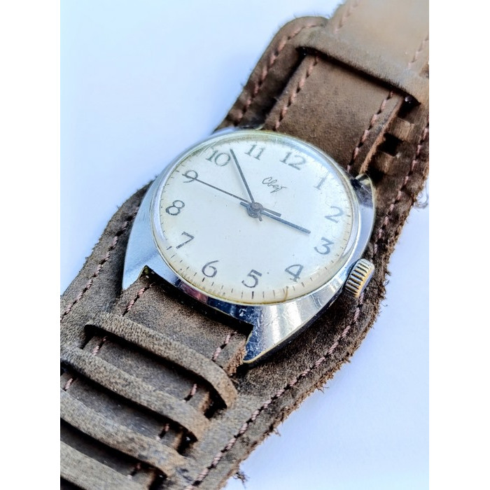 Vintage Soviet Watch Svet 2609.HA Mechanical Wrist Watch 19 Jewels Working Order 1970s Made in USSR