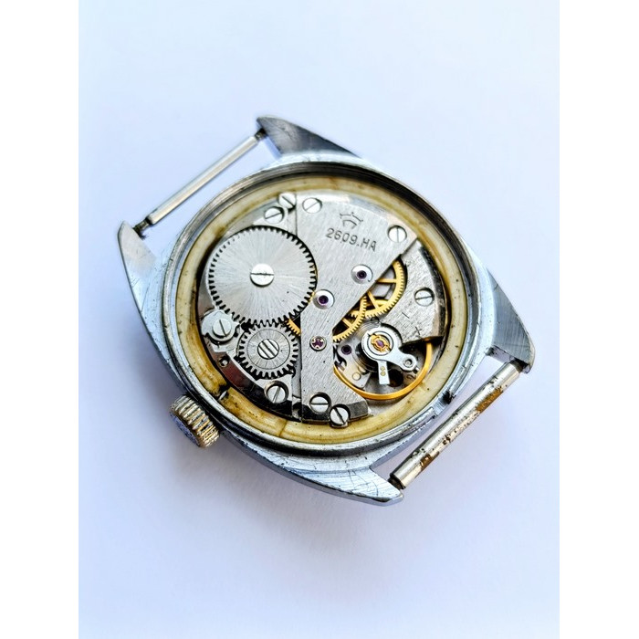 Vintage Soviet Watch Svet 2609.HA Mechanical Wrist Watch 19 Jewels Working Order 1970s Made in USSR