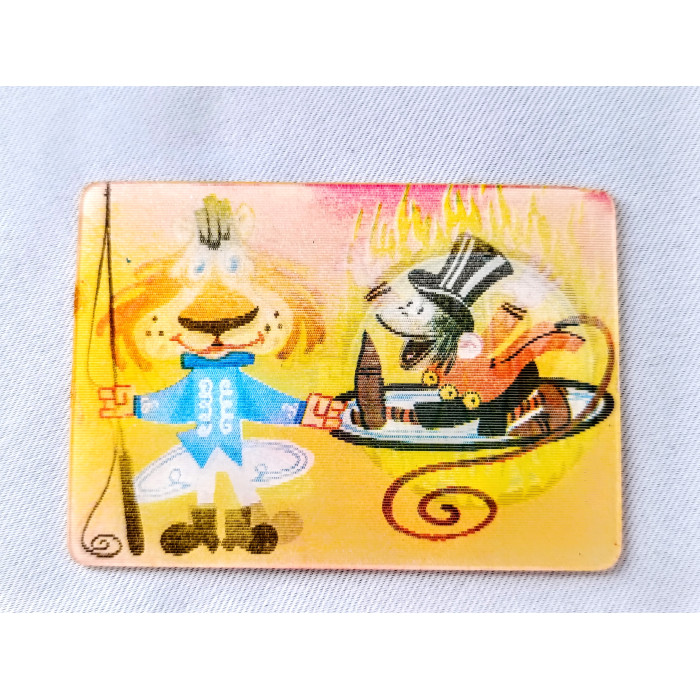 Soviet Pocket Stereo Calendars Rainbow Iridescent Calendars Made in USSR 1980s