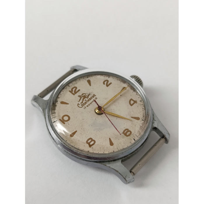 Rare Soviet Era Sports Watch - Authentic Collectible Timepiece from USSR