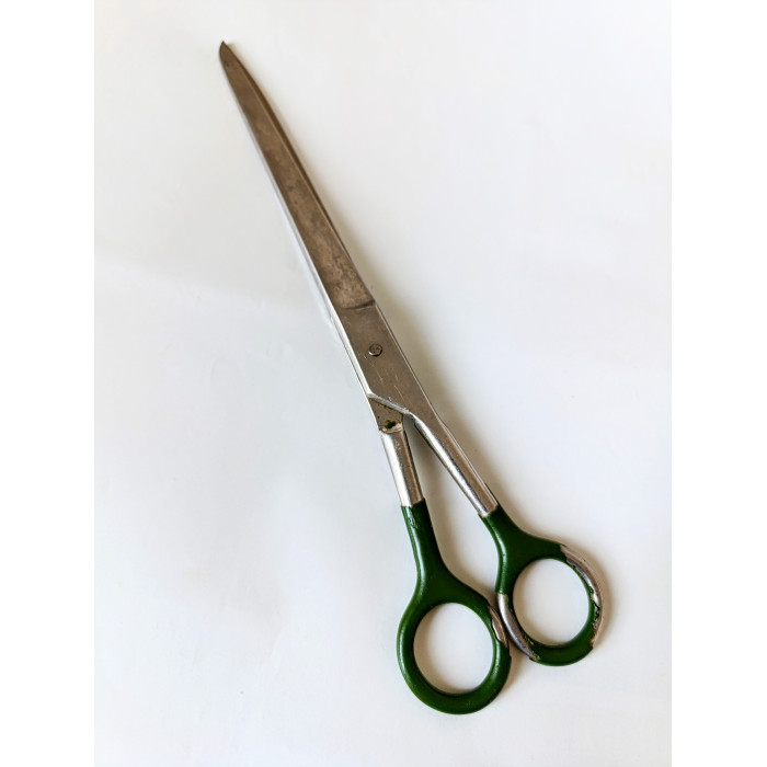 Authentic Soviet 1970s Metal Scissors - Made in USSR, Premium Quality