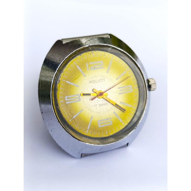 Vintage Poljot Vulkan Men’s Watch – Soviet Era Elegance Vintage Poljot Vulkan Men’s Watch – Soviet Era Elegance