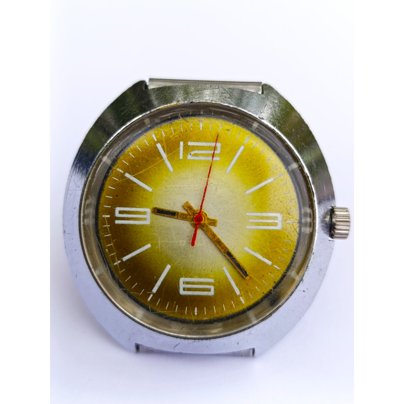 Vintage Poljot Vulkan Men’s Watch – Soviet Era Elegance Vintage Poljot Vulkan Men’s Watch – Soviet Era Elegance
