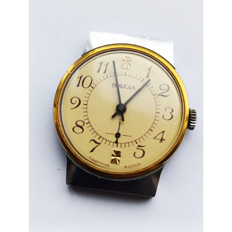 Soviet Watch Pobeda Cal: 2602 Made in USSR 80s Soviet Watch Pobeda Cal: 2602 Made in USSR 80s