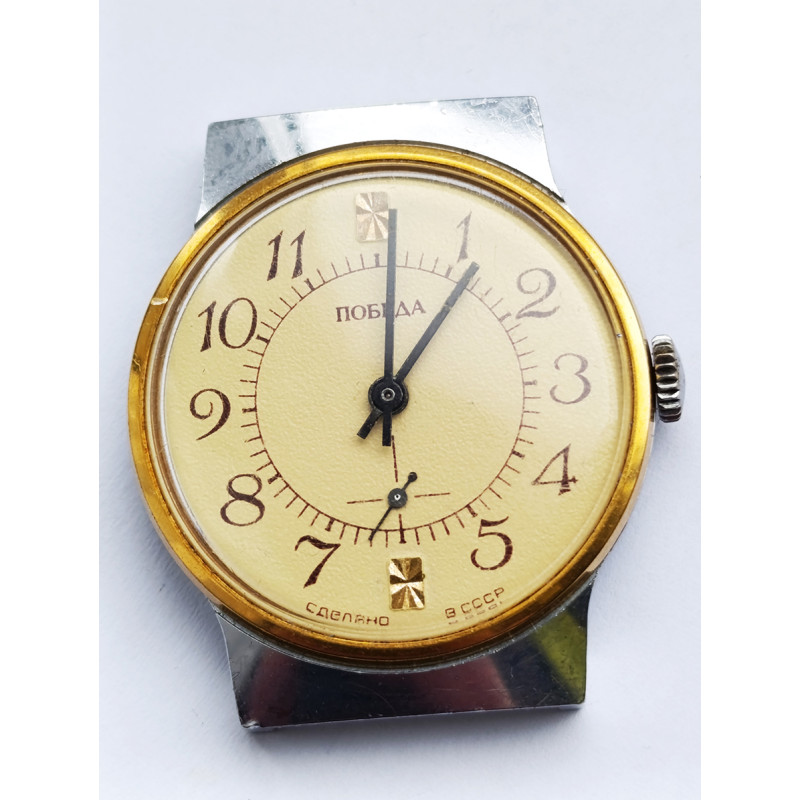 Soviet Watch Pobeda Cal: 2602 Made in USSR 80s Soviet Watch Pobeda Cal: 2602 Made in USSR 80s