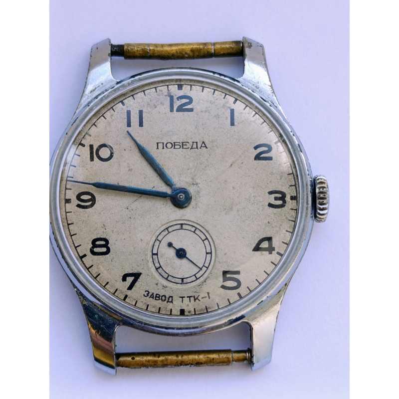 Pobeda Watch TTK-1 Rare Soviet Watch | Factory Precision Technical Stones 1952 Pobeda Watch TTK-1 Rare Soviet Watch | Factory Precision Technical Stones 1952