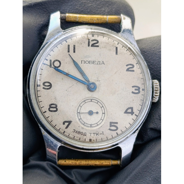 Pobeda Watch TTK-1 Rare Soviet Watch | Factory Precision Technical Stones 1952