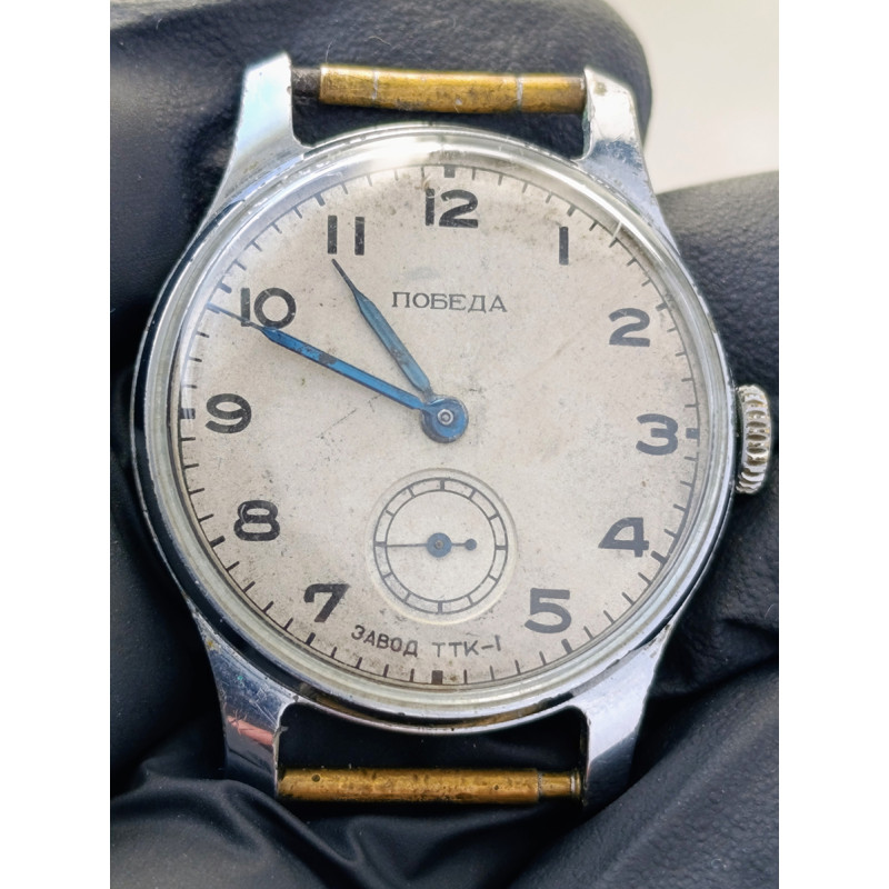 Pobeda Watch TTK-1 Rare Soviet Watch | Factory Precision Technical Stones 1952 Pobeda Watch TTK-1 Rare Soviet Watch | Factory Precision Technical Stones 1952