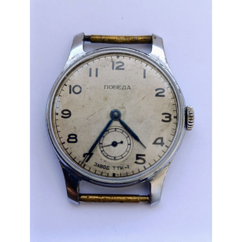 Pobeda Watch TTK-1 Rare Soviet Watch | Factory Precision Technical Stones 1952 Pobeda Watch TTK-1 Rare Soviet Watch | Factory Precision Technical Stones 1952