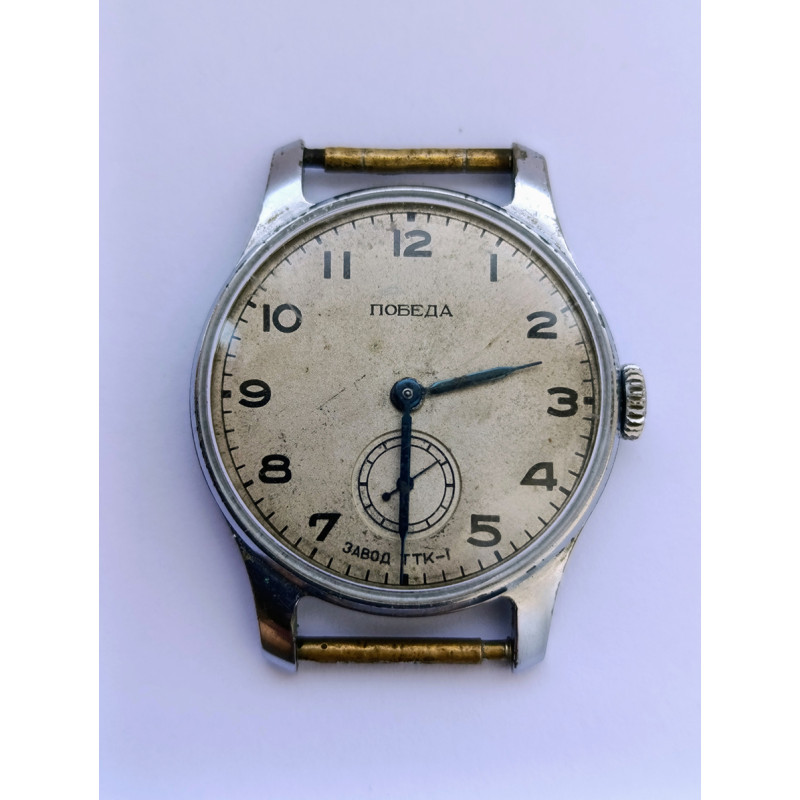 Pobeda Watch TTK-1 Rare Soviet Watch | Factory Precision Technical Stones 1952 Pobeda Watch TTK-1 Rare Soviet Watch | Factory Precision Technical Stones 1952