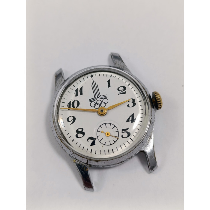 Pobeda 2602 Olympic Soviet Watch Collectible Soviet Women's Watch with Olympic Symbols 1970s