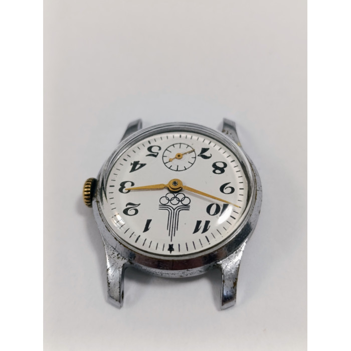 Pobeda 2602 Olympic Soviet Watch Collectible Soviet Women's Watch with Olympic Symbols 1970s
