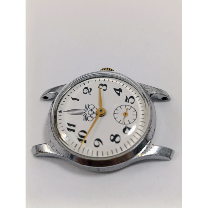 Pobeda 2602 Olympic Soviet Watch Collectible Soviet Women's Watch with Olympic Symbols 1970s