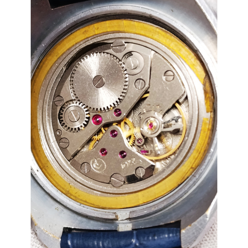 Soviet Watch VOSTOK 2214 Komandirskie Zakaz MO Mechanical Military Stop-Second Soviet Watch VOSTOK 2214 Komandirskie Zakaz MO Mechanical Military Stop-Second