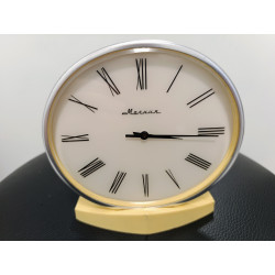 Molnija Soviet Table Clock. Vintage Clock 1960s Made in USSR