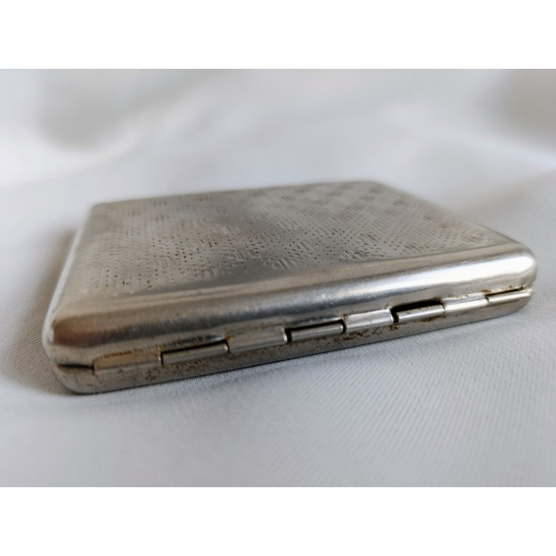 Soviet Cigarette Case Polotsk Metal Vintage Cigarette Holder Made in USSR 1970s Soviet Cigarette Case Polotsk Metal Vintage Cigarette Holder Made in USSR 1970s