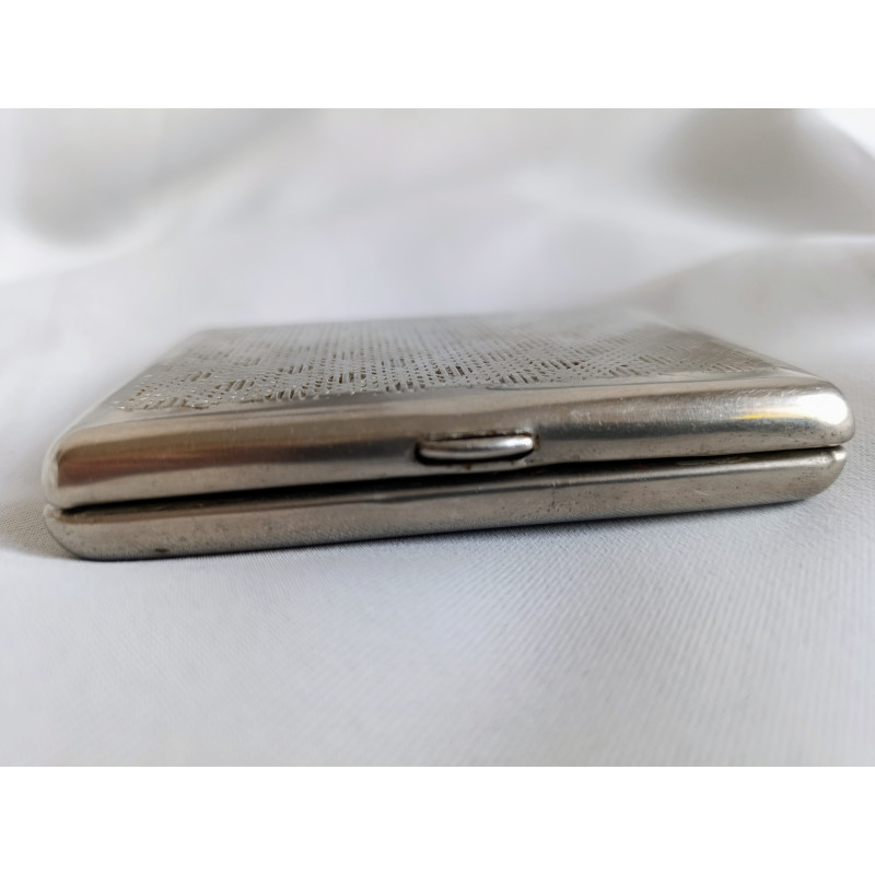 Soviet Cigarette Case Polotsk Metal Vintage Cigarette Holder Made in USSR 1970s Soviet Cigarette Case Polotsk Metal Vintage Cigarette Holder Made in USSR 1970s