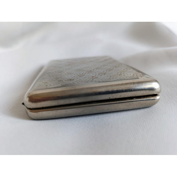 Soviet Cigarette Case Polotsk Metal Vintage Cigarette Holder Made in USSR 1970s