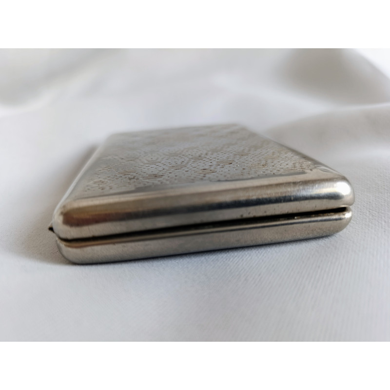 Soviet Cigarette Case Polotsk Metal Vintage Cigarette Holder Made in USSR 1970s Soviet Cigarette Case Polotsk Metal Vintage Cigarette Holder Made in USSR 1970s
