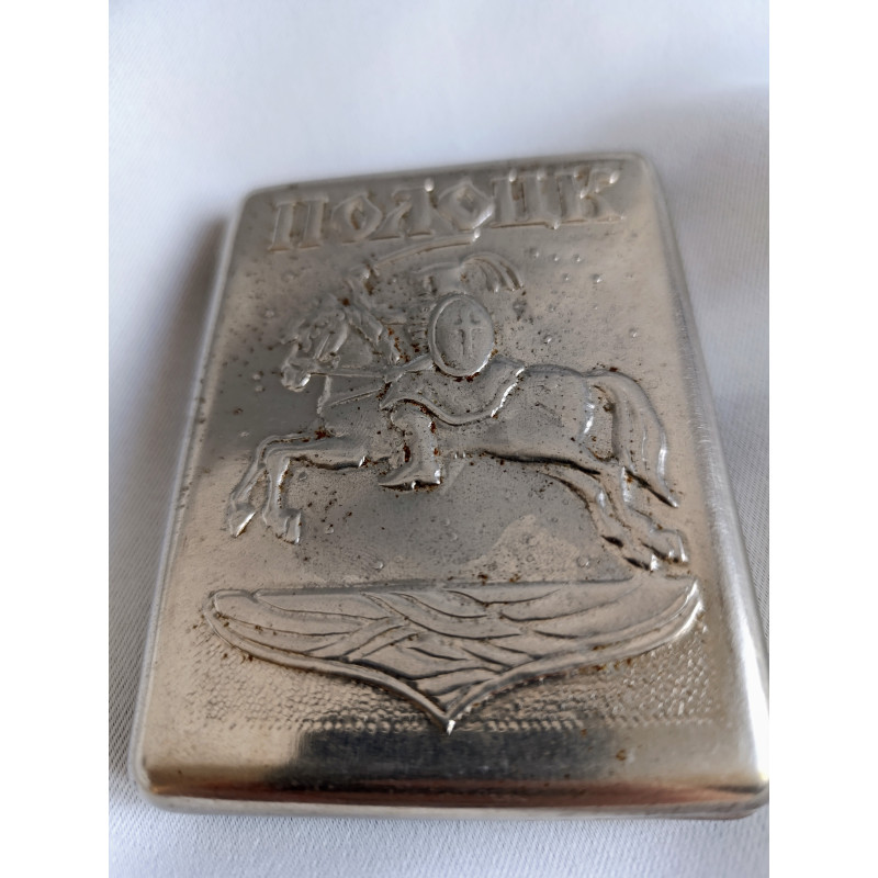 Soviet Cigarette Case Polotsk Metal Vintage Cigarette Holder Made in USSR 1970s Soviet Cigarette Case Polotsk Metal Vintage Cigarette Holder Made in USSR 1970s