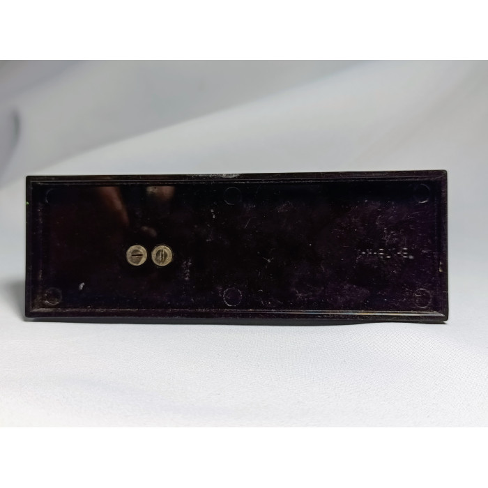 Vintage Soviet Alarm Clock Key to Moscow by Slava, 11 Jewels, Made in USSR 1980s