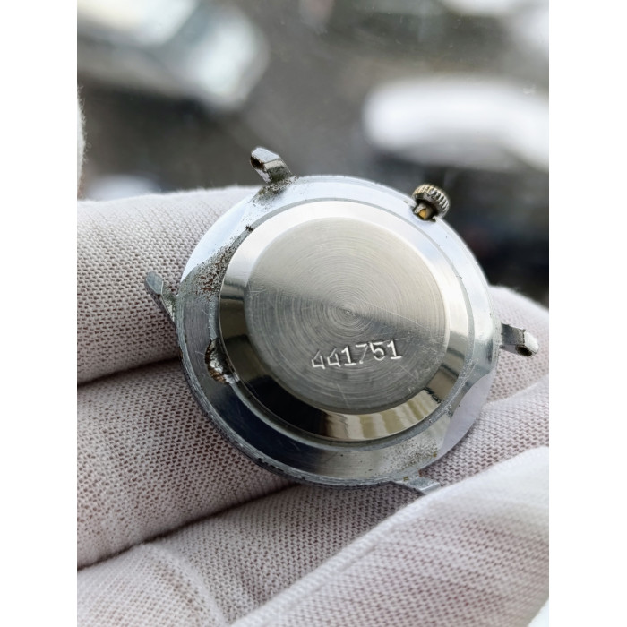 Rare Vintage Slava Mechanical Watch, 1970s Soviet Timepiece with 2409 Caliber