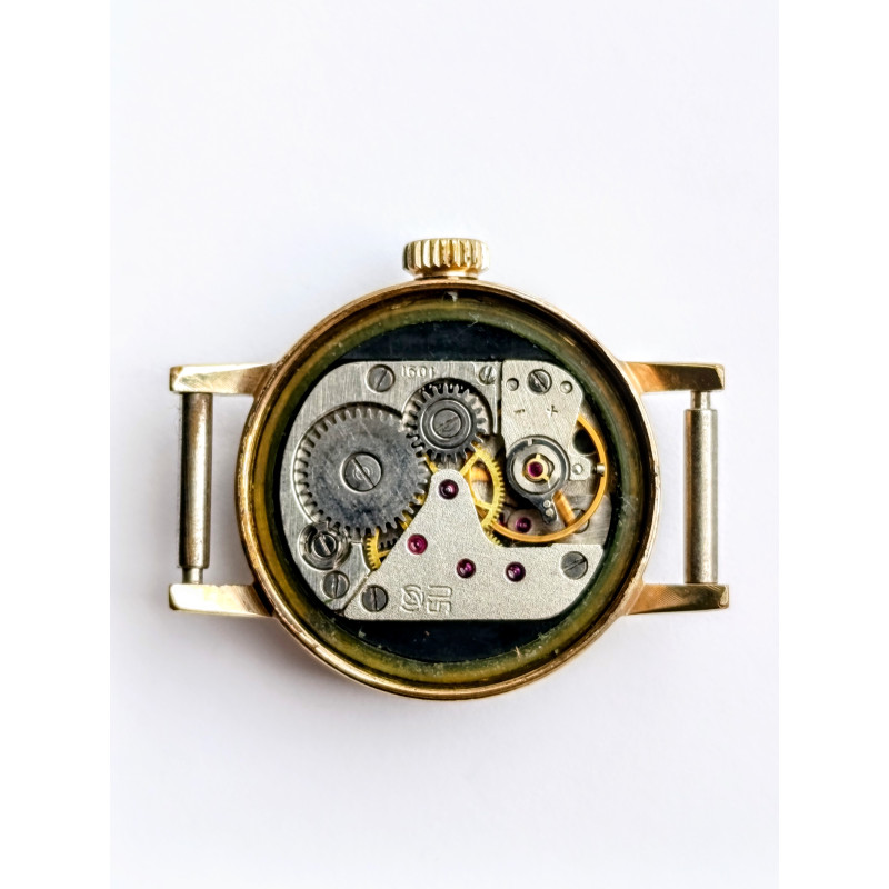 Soviet Watch Slava Cal.: 1601 – Vintage Women's Watch with 17 Jewels and Leather Strap Soviet Watch Slava Cal.: 1601 – Vintage Women's Watch with 17 Jewels and Leather Strap