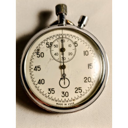 Vintage Soviet Agat Two-Button Mechanical Stopwatch – Original USSR Timepiece Vintage Soviet Agat Two-Button Mechanical Stopwatch – Original USSR Timepiece