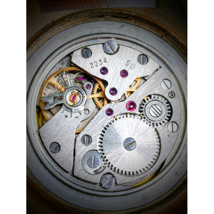 Vostok Komandirskie Original Soviet Watch Cal.:2234 18 Jewels Hack Function Made in USSR 1970s