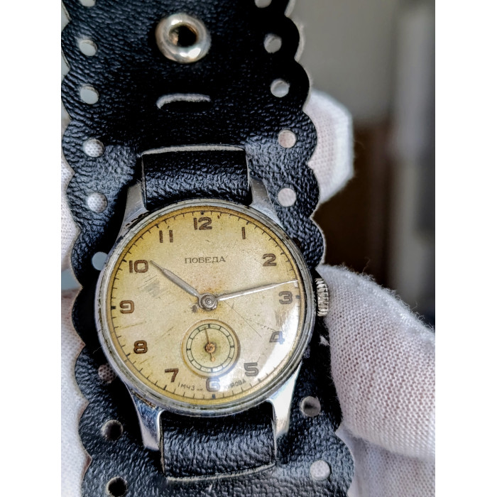 Soviet Watch Pobeda Cal.: 2602 15 Jewels Vintage Wristwatch Made in USSR 1955