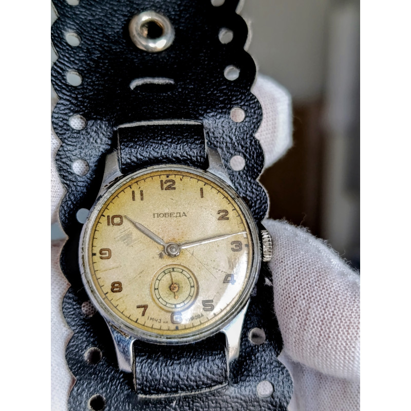 Soviet Watch Pobeda Cal.: 2602 15 Jewels Vintage Wristwatch Made in USSR 1955 Soviet Watch Pobeda Cal.: 2602 15 Jewels Vintage Wristwatch Made in USSR 1955