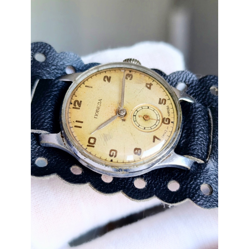 Soviet Watch Pobeda Cal.: 2602 15 Jewels Vintage Wristwatch Made in USSR 1955 Soviet Watch Pobeda Cal.: 2602 15 Jewels Vintage Wristwatch Made in USSR 1955