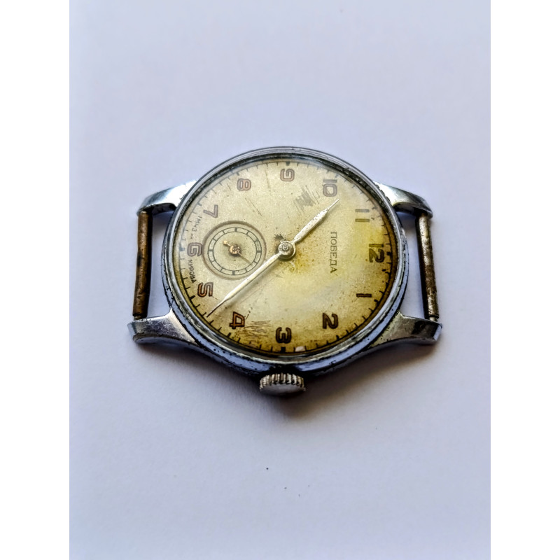 Soviet Watch Pobeda Cal.: 2602 15 Jewels Vintage Wristwatch Made in USSR 1955 Soviet Watch Pobeda Cal.: 2602 15 Jewels Vintage Wristwatch Made in USSR 1955