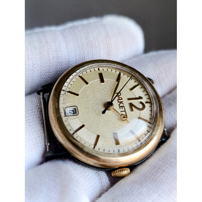 Vintage Raketa  Watch Cal.: 2614.H 19 Jewels 1980s – Classic Soviet Timepiece