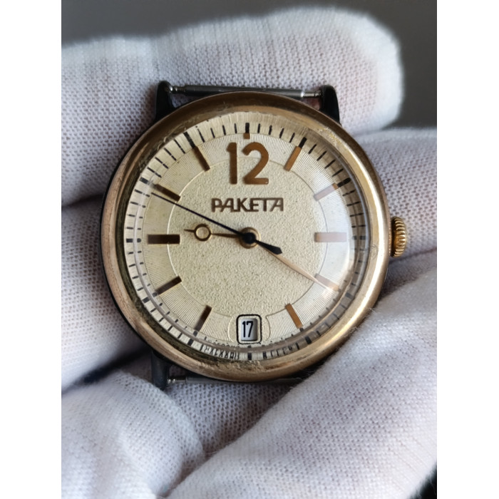 Vintage Raketa  Watch Cal.: 2614.H 19 Jewels 1980s – Classic Soviet Timepiece