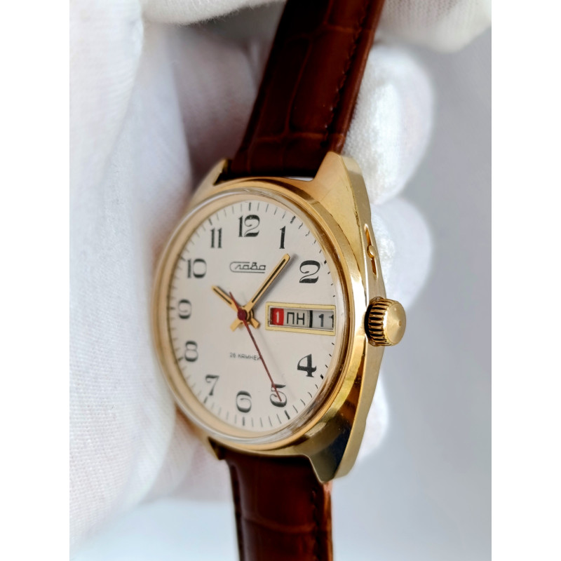 Rare Slava 2428 Vintage Watch | Second Moscow Factory Soviet Timepiece (1980s) Rare Slava 2428 Vintage Watch | Second Moscow Factory Soviet Timepiece (1980s)