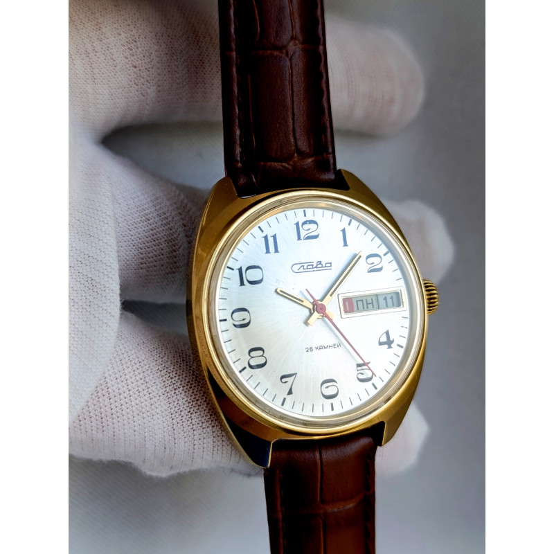 Rare Slava 2428 Vintage Watch | Second Moscow Factory Soviet Timepiece (1980s) Rare Slava 2428 Vintage Watch | Second Moscow Factory Soviet Timepiece (1980s)