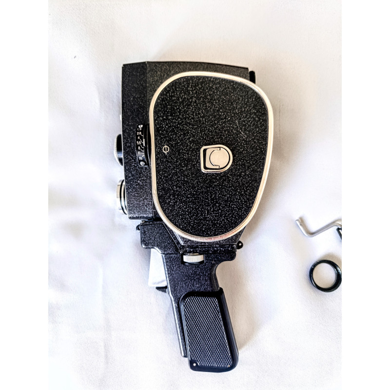 Vintage Soviet 16mm Movie Camera Quartz-M Jupiter-24 Lens Vintage Soviet 16mm Movie Camera Quartz-M Jupiter-24 Lens