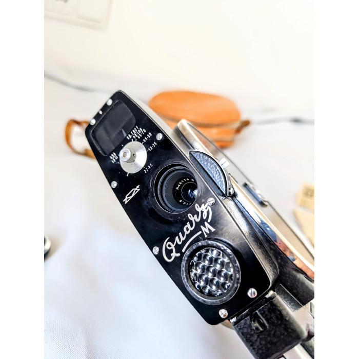 Vintage Soviet 16mm Movie Camera Quartz-M  Jupiter-24 Lens