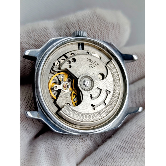 Raketa Soviet Mechanical Watch Automatic Winding Caliber 2627.H 29 Jewels Made in USSR 1980s